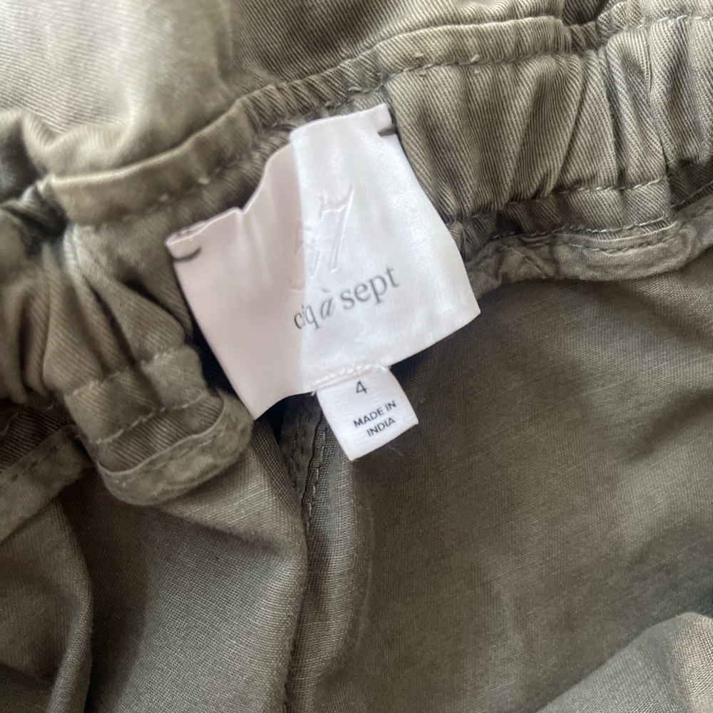 Cinq a Sept | Noah Fold Over Waistband Cargo Pants - Picture 6 of 8